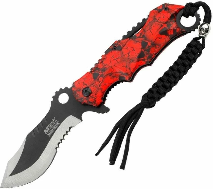 MTech USA Ballistics MT-A808RD Assist Opening Knife, MT-A808RD - Image 2