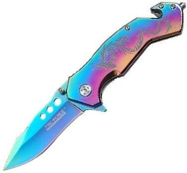 Master Cutlery Tac Force TF-759RB Tactical Assisted Opening Folding Knife