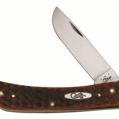 Case Cutlery Chestnut Bone CV Sod Buster Jr., 3.7" Closed
