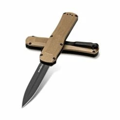 Benchmade 3400BK-2 Autocrat OTF, 3.71" S30V Blade, Coyote Tan Handle
