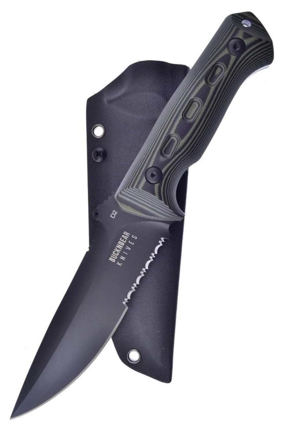 Buck N Bear BucknBear Tactical Cobra, 6" D2 Steel Blade, G10 Handle - BNB10081C - Image 3