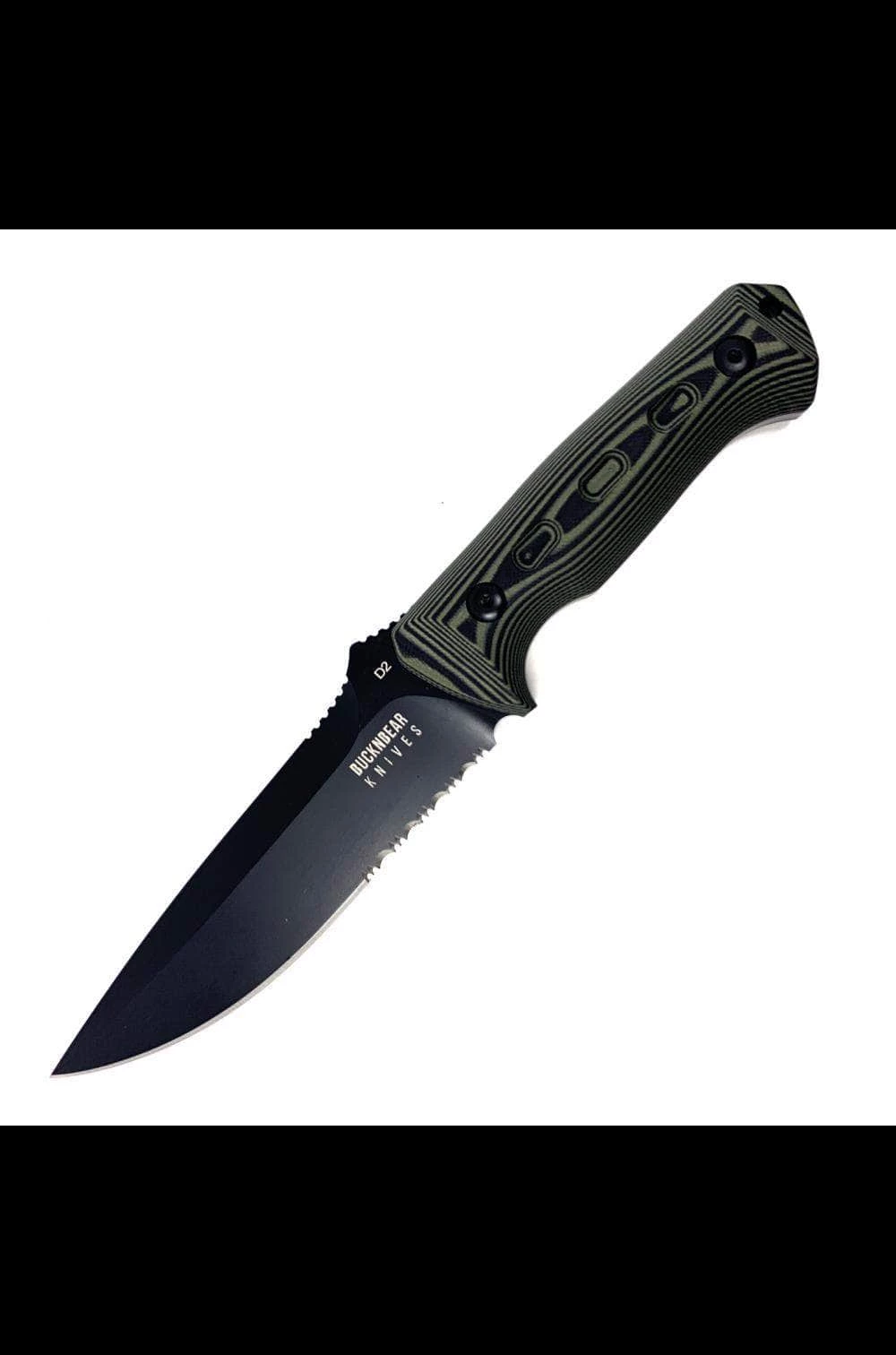 Buck N Bear BucknBear Tactical Cobra, 6" D2 Steel Blade, G10 Handle - BNB10081C - Image 7