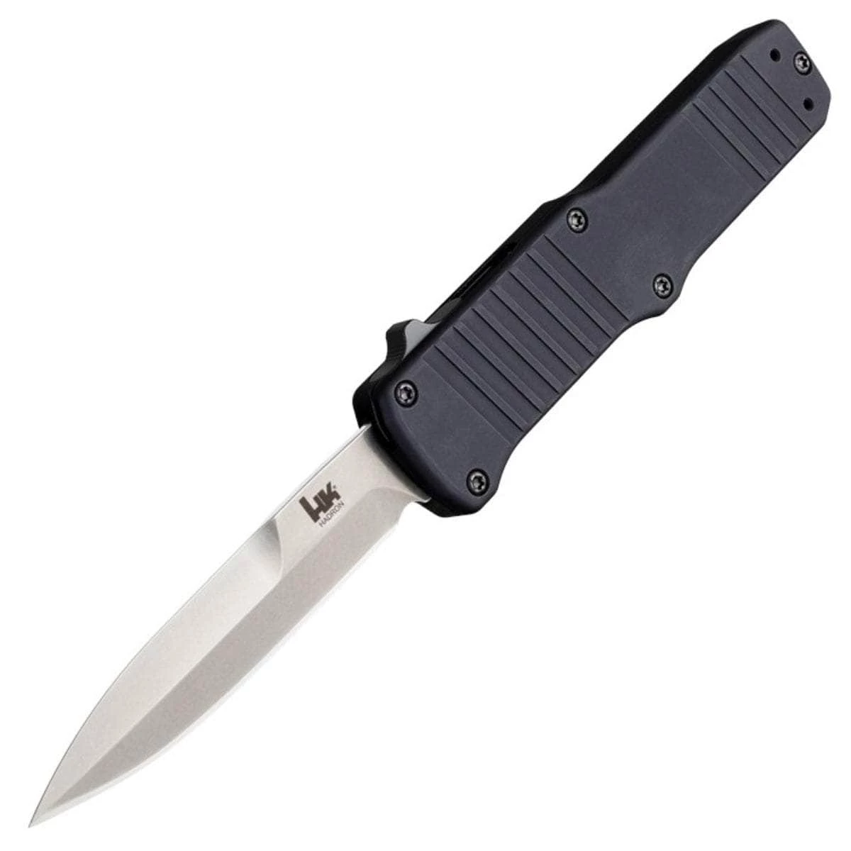 Heckler & Koch (HK) HK Hadron OTF Automatic, 3.375" Bayonet Blade, Black Aluminum Handle - 54026