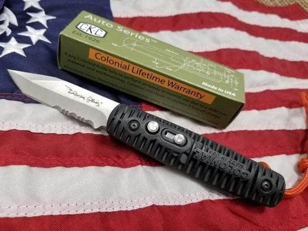 Colonial Knife Company Blackie Collins Automatic Knife, Model 105 - Image 4