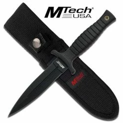 MTech 3851 USA Full Tang Survival Spear Knife Dual Edge Tactical Blade