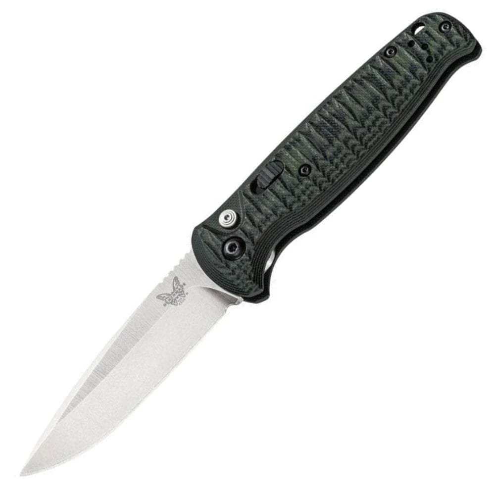 Benchmade 4300-1 Composite Lite Automatic CLA Knife, 3.4" Blade, Green/Black G10 Handle