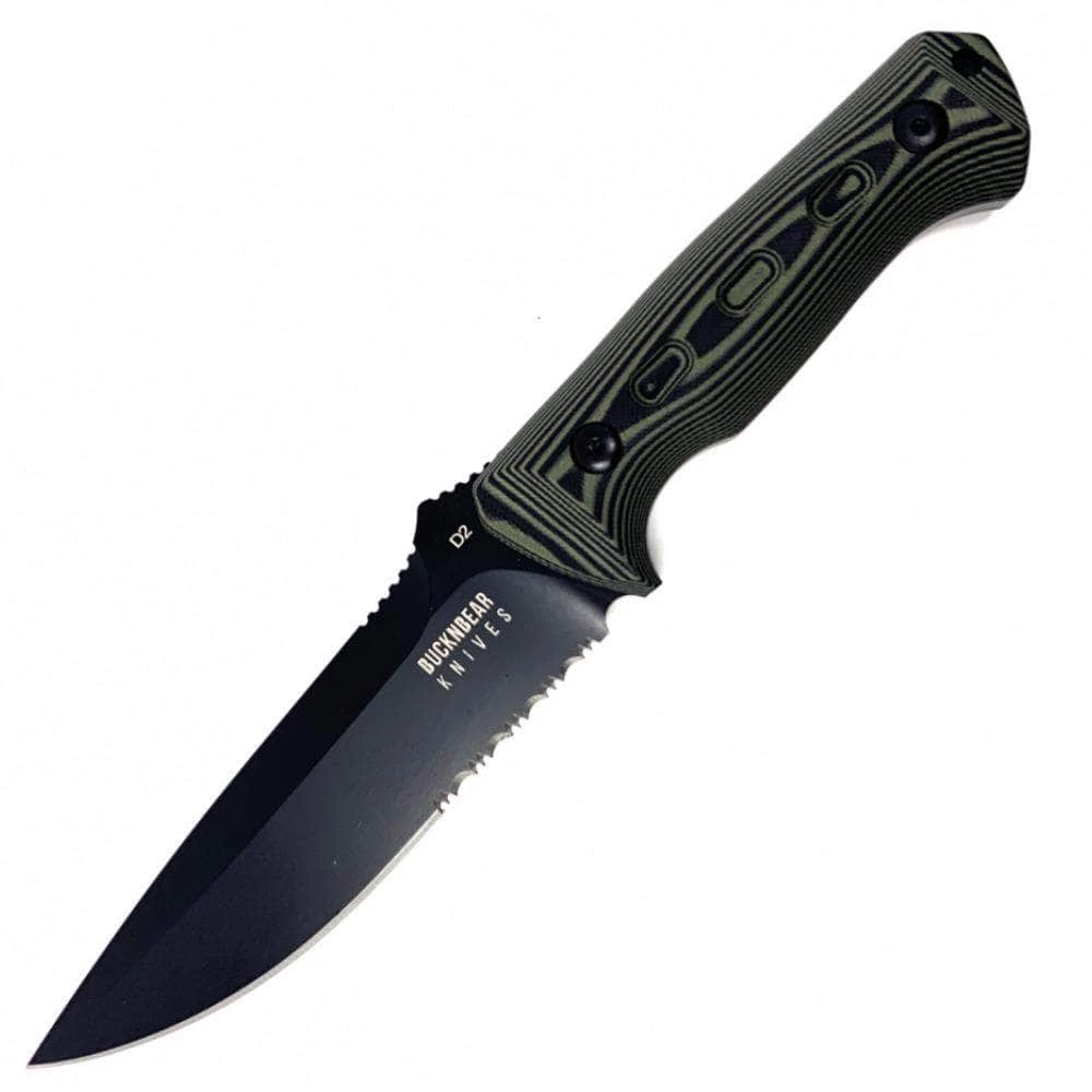 Buck N Bear BucknBear Tactical Cobra, 6" D2 Steel Blade, G10 Handle - BNB10081C