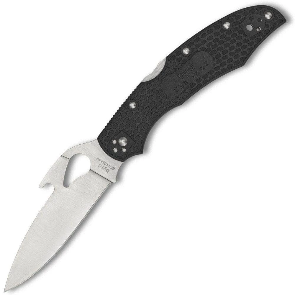 Byrd Knives Byrd Cara Cara 2 With Emerson Wave, 3.75" Plain Blade, FRN Handle - BY03PBK2W