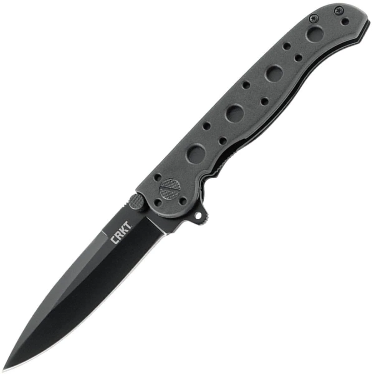 Columbia River (CRKT) CRKT M16 3.1" Pocket Knife (Plain Edge, Black Zytel Handle)