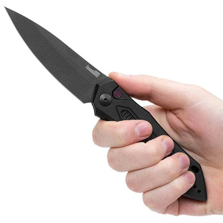 Kershaw Knives Kershaw Launch 6 Automatic Knife, 3.75" Blade, Aluminum Handle - 7800BLK - Image 3