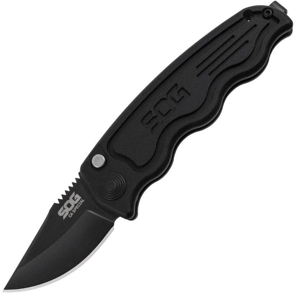 SOG Knives SOG-TAC California Special, 1.9" Automatic Blade, Aluminum Handle - ST-14