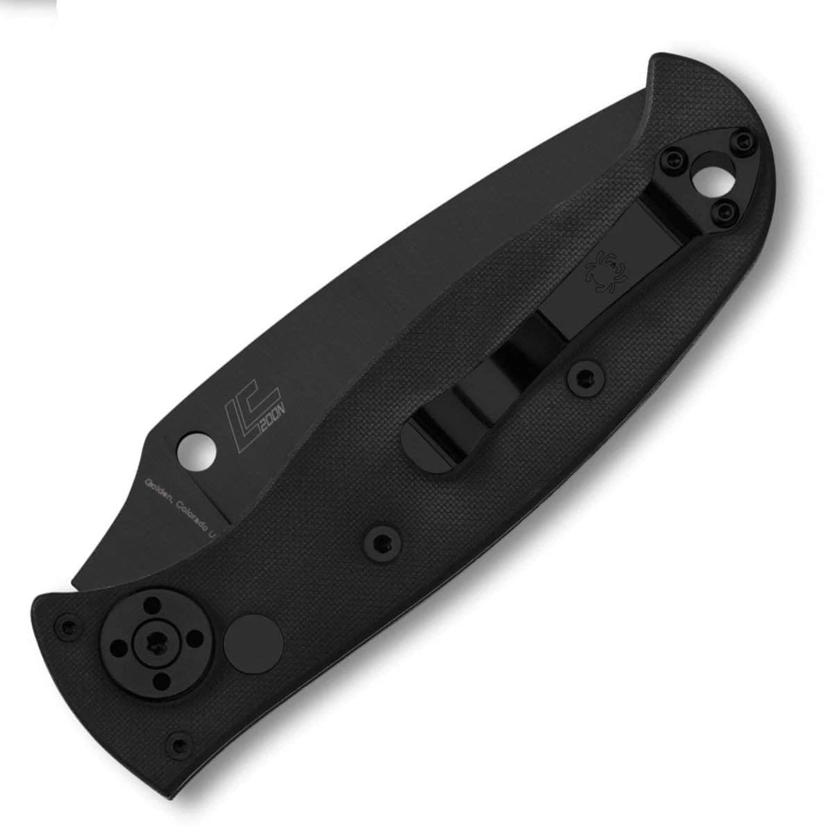 Spyderco Autonomy 2, 3.5" Black Serrated LC200N Auto Blade, G10 Handle - C165GSBBK2 - Image 2